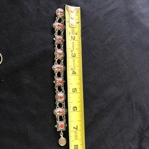 Bracelet with matching earrings and ring